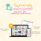 Summer Math Summit VIP 2026 - $65